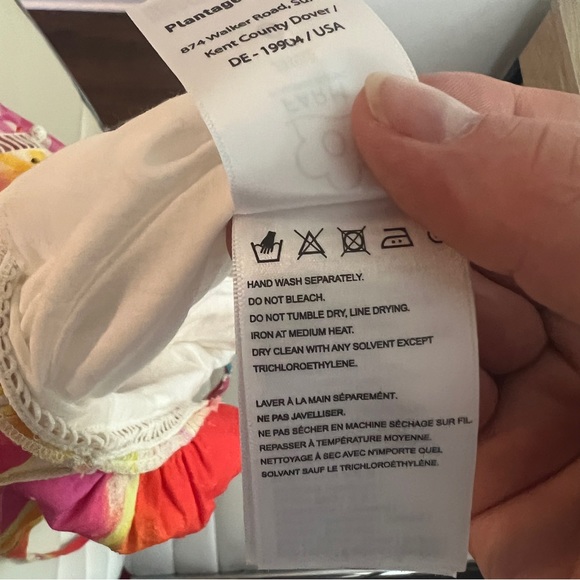 Farm Rio Mixed Picnic Cashew Dress Women's S Maxi Colorful Adjustable Halter - Picture 7 of 13